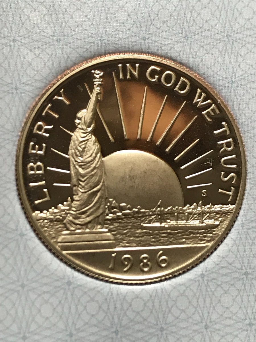 1986-Statue-Of-Liberty-Half-In-Aacgs-Slab