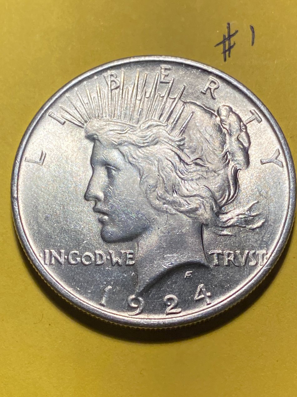 1924-Peace-Dollar-For-Grading-#1.-Update-Photos.-Hopefully-Better.