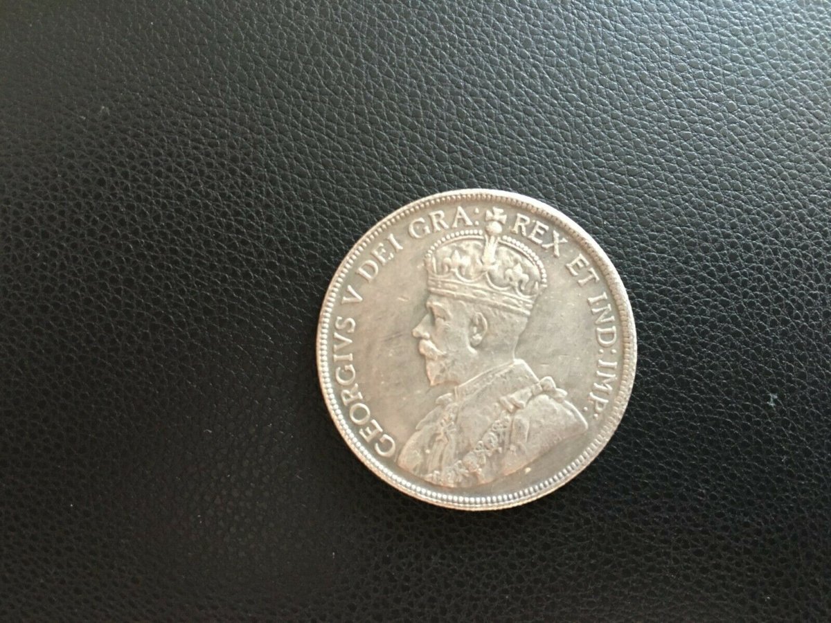 1921-Canada-Fifty-Cent-Piece..-Suspected-Counterfiet...