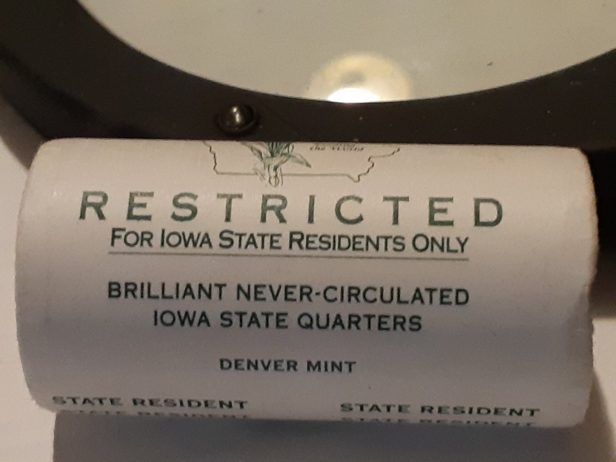 Denver-Iowa-Quarters-Mint-Roll-Restricted