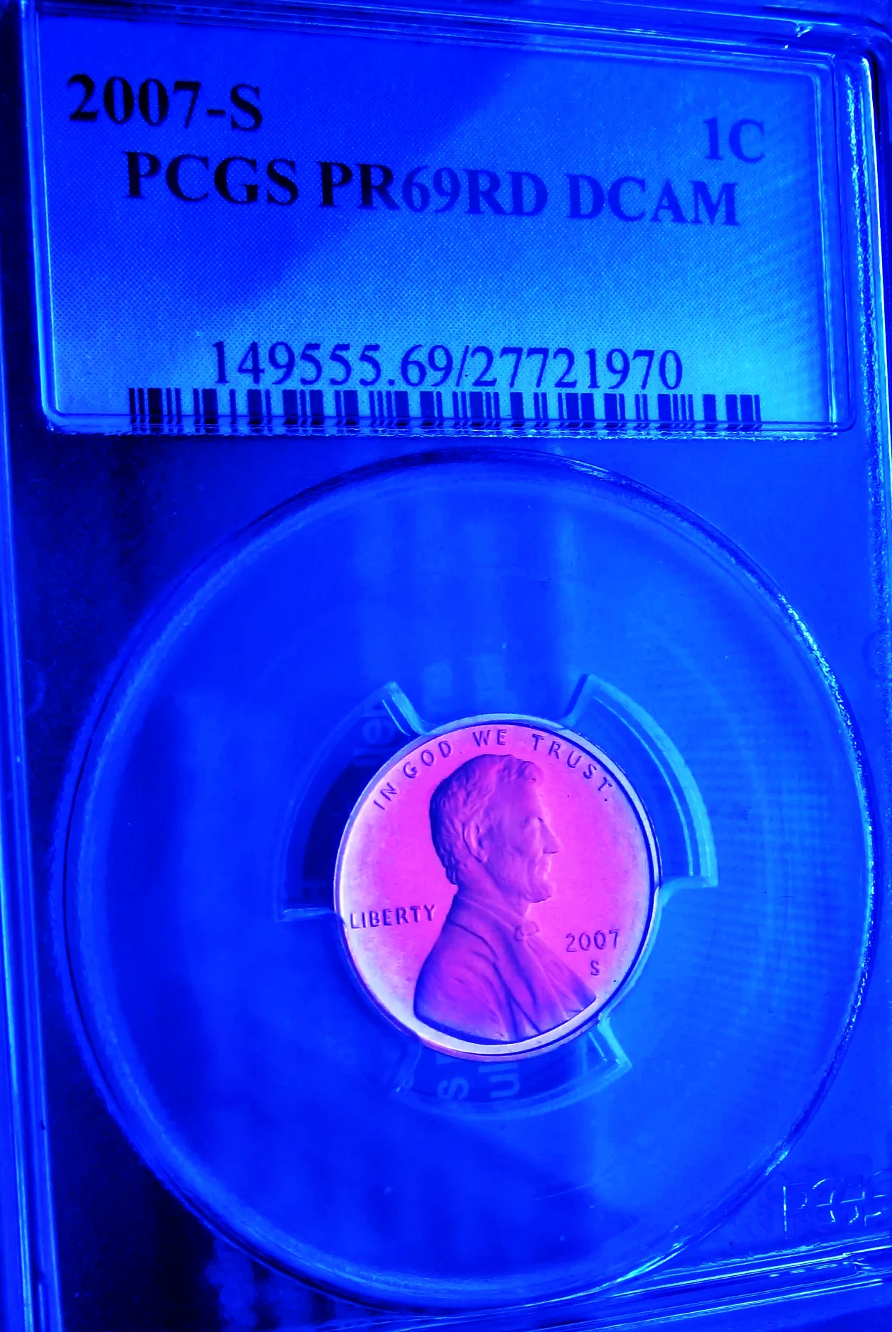 1-Cent-2007-S-PR-69-DCAM-Toning-Real