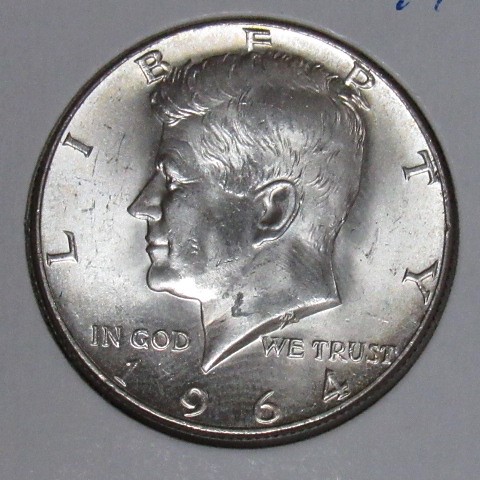 To-Dip-Or-Not-Fingerprint-1964-Kennedy-Half-Dollar