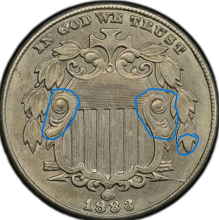 1883-Shield-5c-Grade-Needed