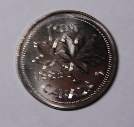 Error-1983-Penny---Nickel-Or-Dime-Plated?