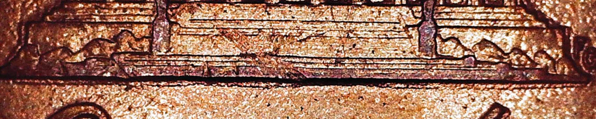 Lincoln-Cent---1992-D---Interesting-Die-Crack