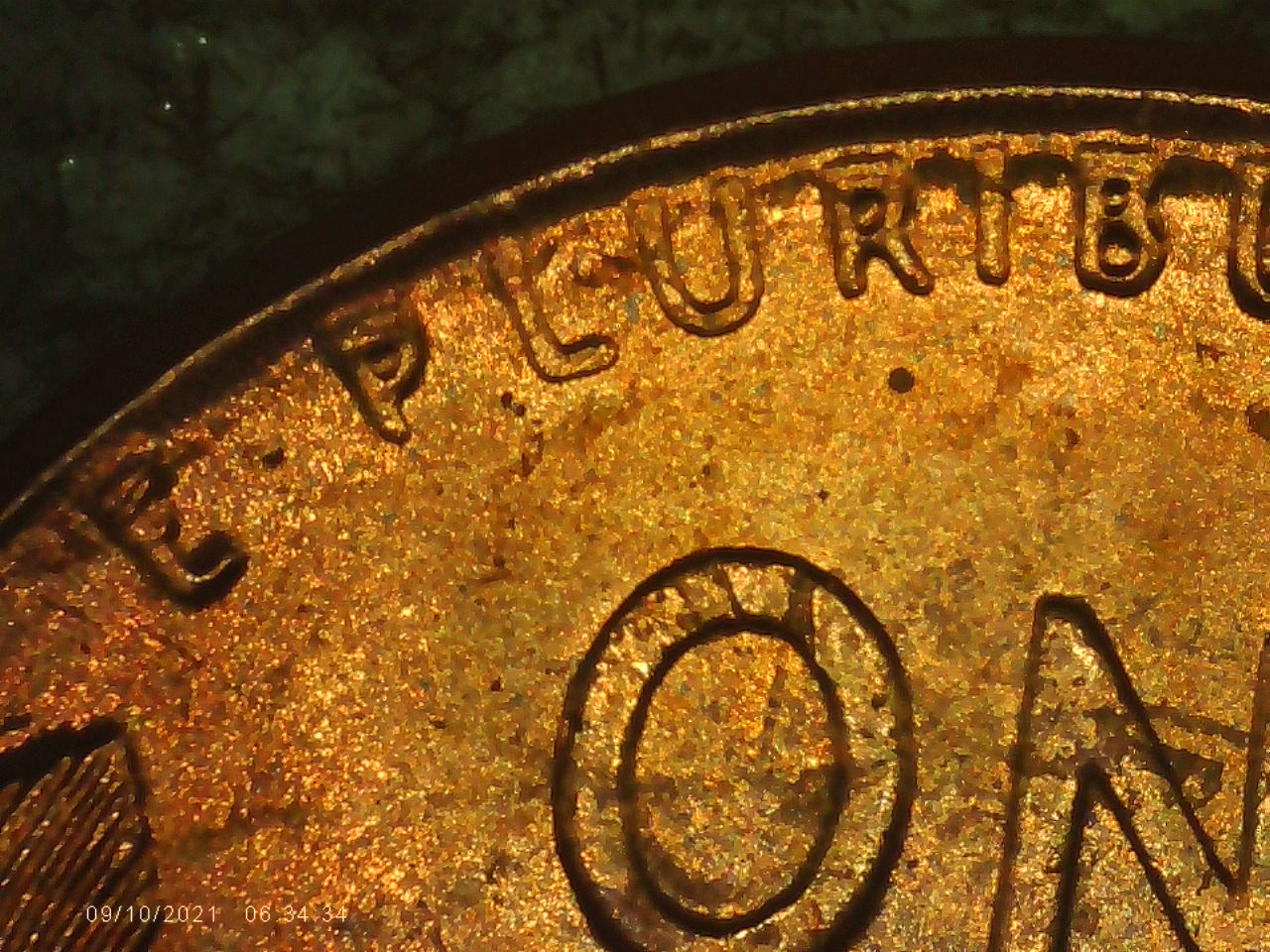 1956-BIE-Penny-With-Die-Chip-On-The-6
