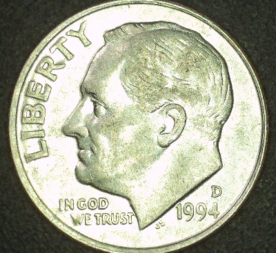 1994-D-Dime-Possible-Doubling-Inside-Of-Ear-And-Something-On-Neck