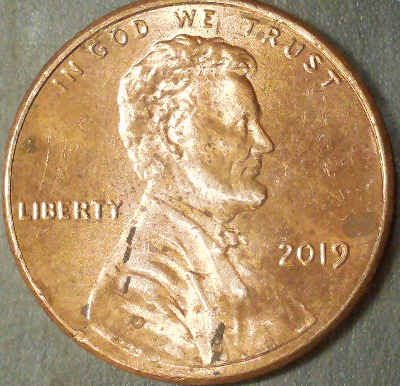 2019-Lincoln-Penny--Spike-Head
