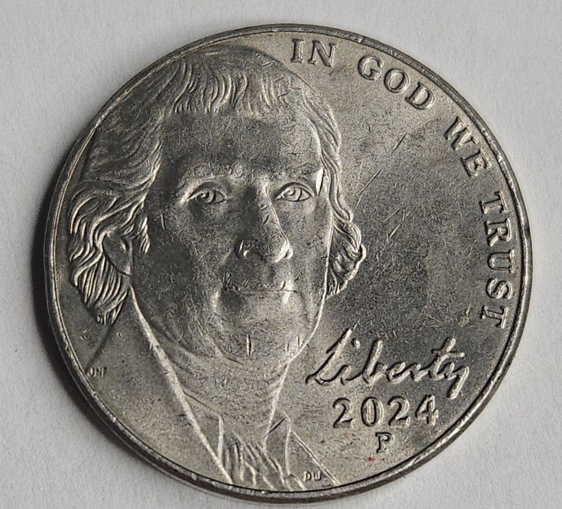 Fun-Find:-2024-P-Nickel-W/-Die-Break