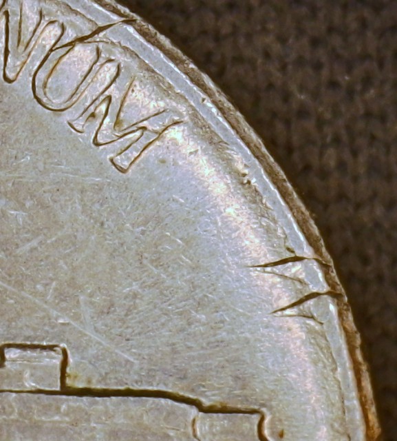 1985-P-Nickel,-Defective-Planchet-Or-PMD?
