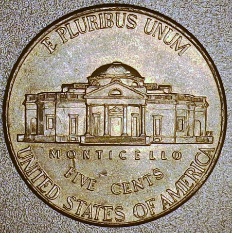 2020-P-Jefferson-Nickel-/-Double-Die-Dent-/-Obverse
