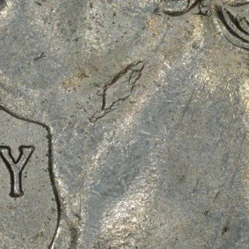 2008-P-Quarter,-Arizona-/-Multiple-Strike-Through-Error-/-OBV-And-Rev