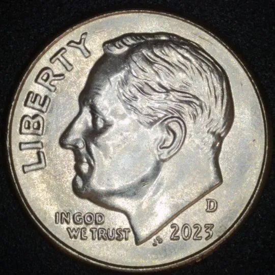2023-D-Roosevelt-Dime-/-VDDO-001