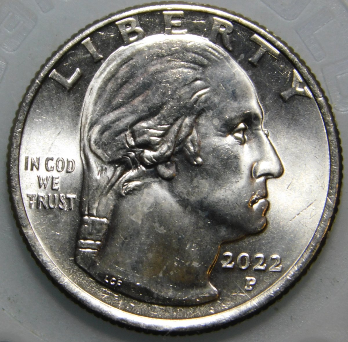 2022-P-Washington-Maya-Angelou-Qtr:-Die-Chip,-Cud-Or-Nothing?-Other-Things-Going-On-With-This-Obv?