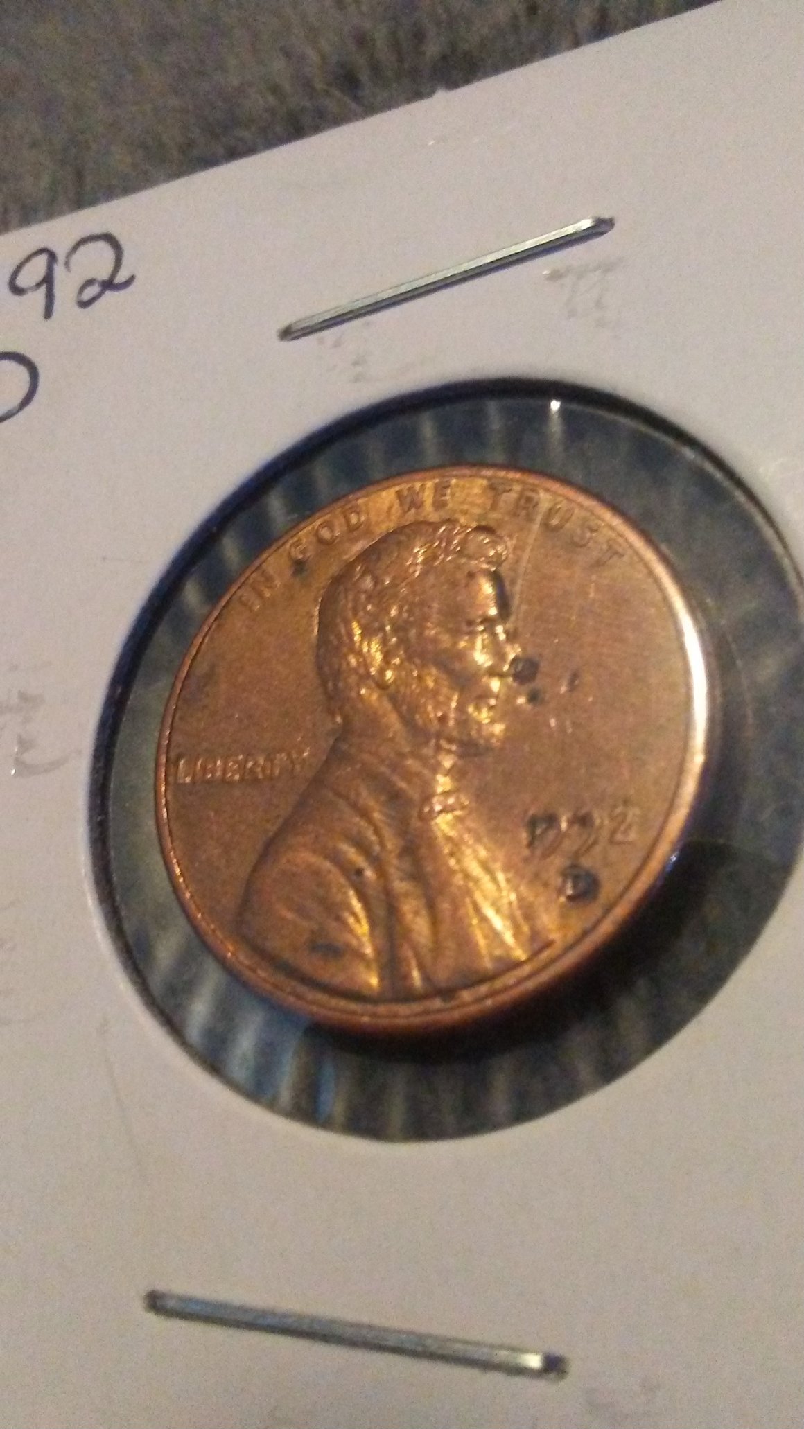 1992-D-Lincoln-Lamination-Or-Crack?