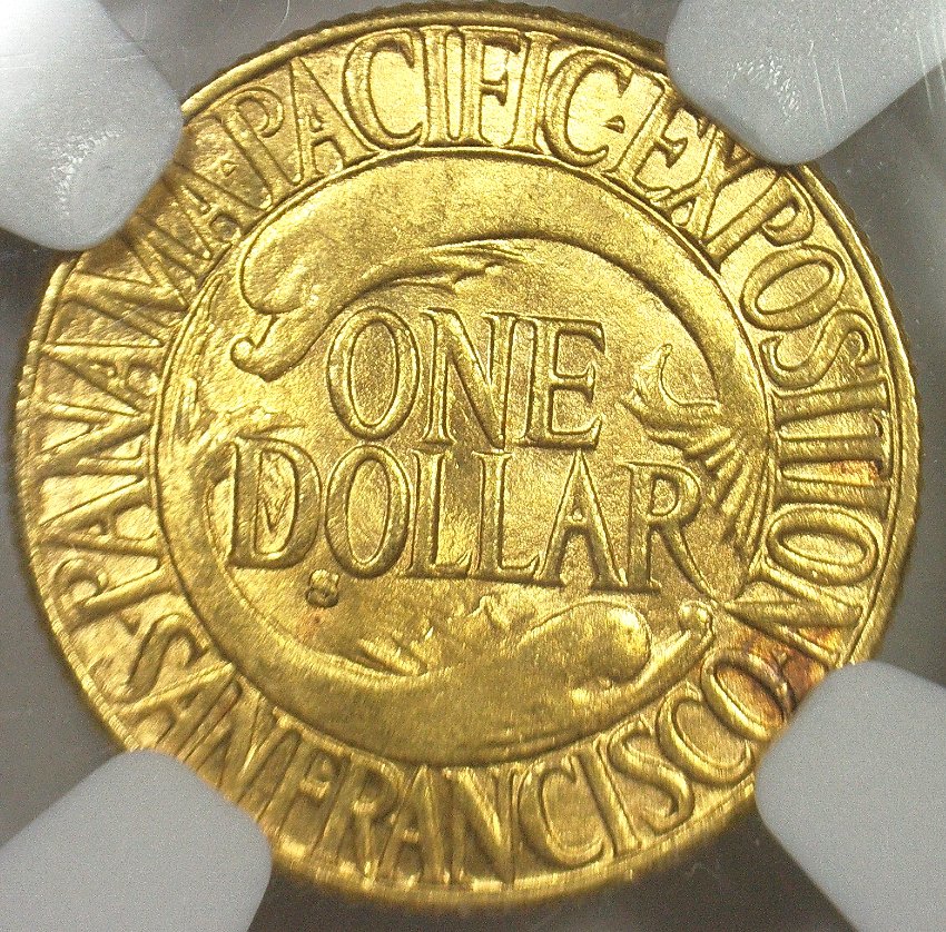 Commems-Collection-Classic:-1915-Panama-Pacific-International-Exposition-Gold-Dollar---Labor