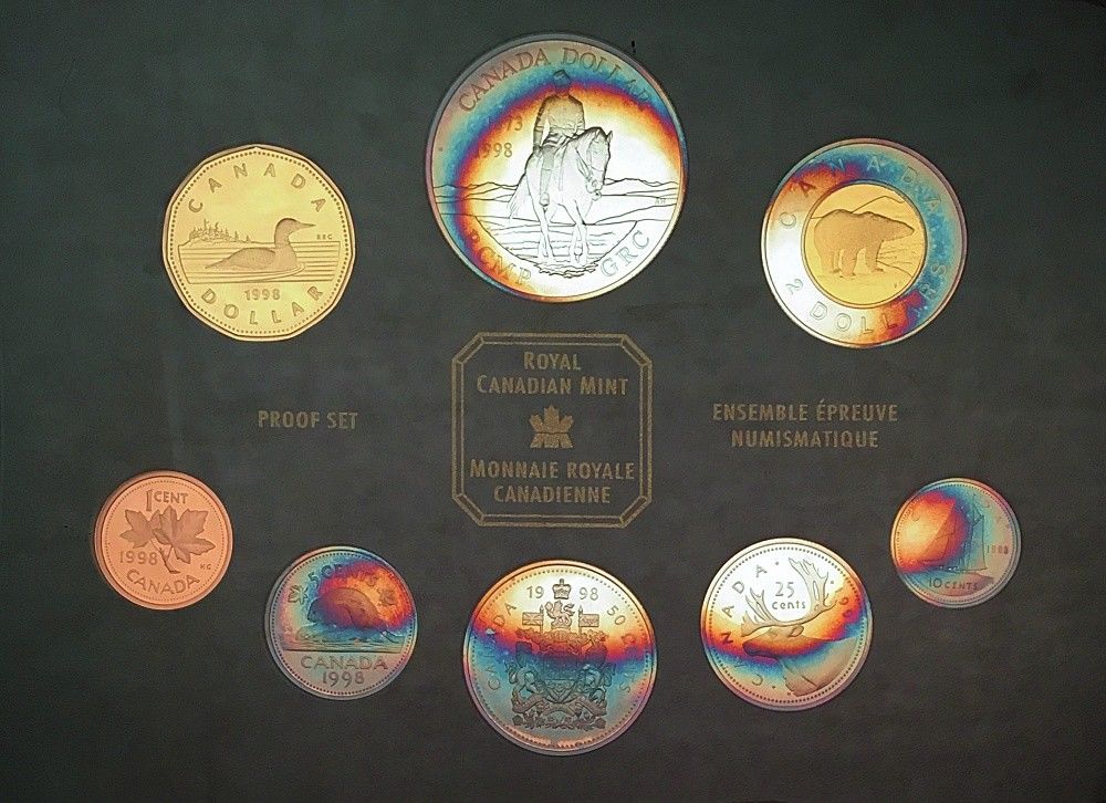 Toned-Canadian-Coins
