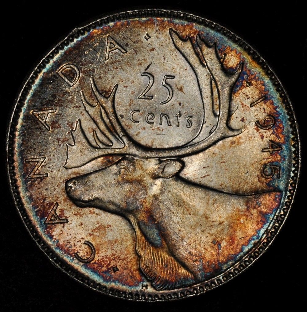 Toned-Canadian-Coins