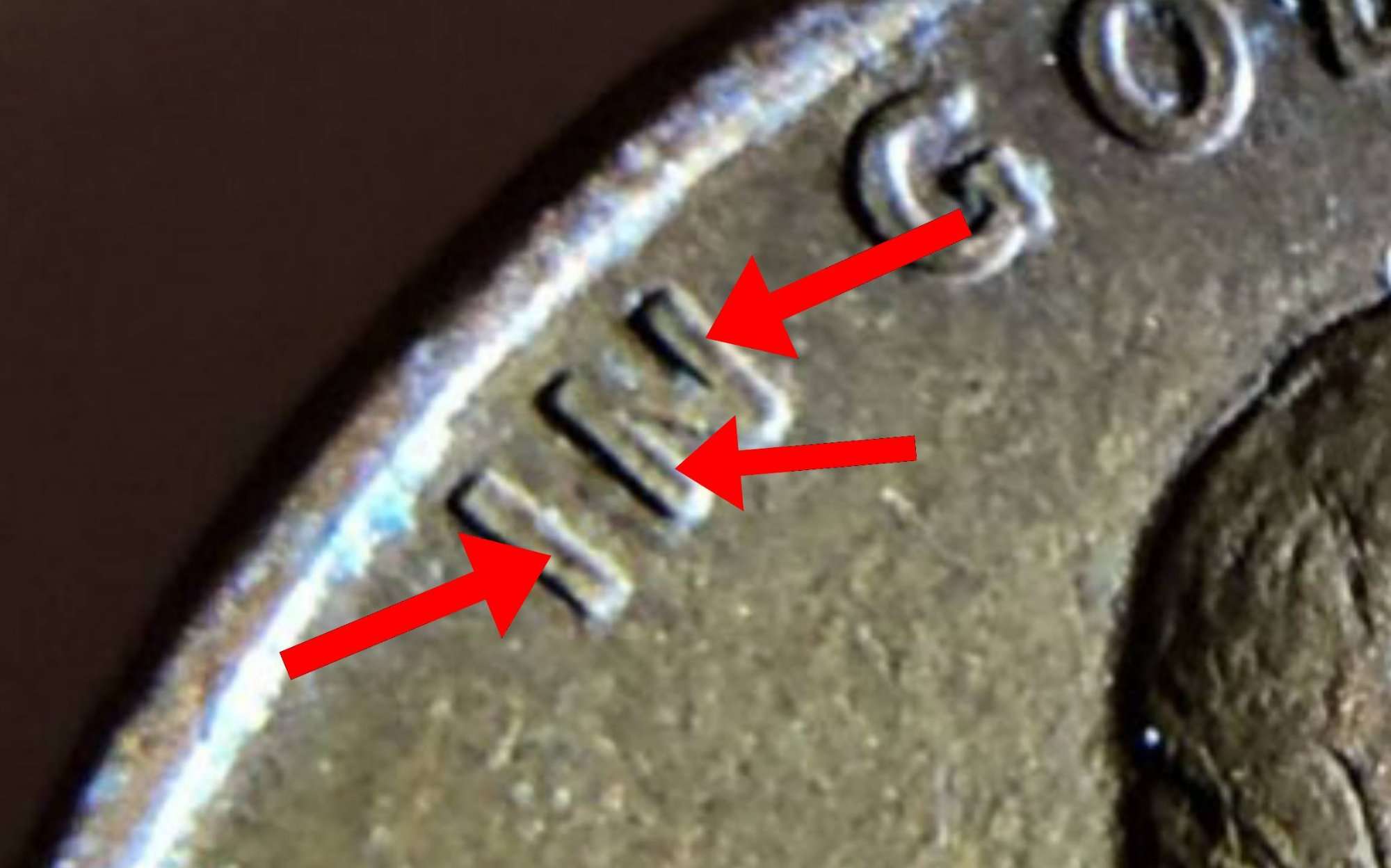 1992-D-Lincoln-Cent-Got-Great-Picture-On-Lines-In-Motto,-Liberty-And-Date.