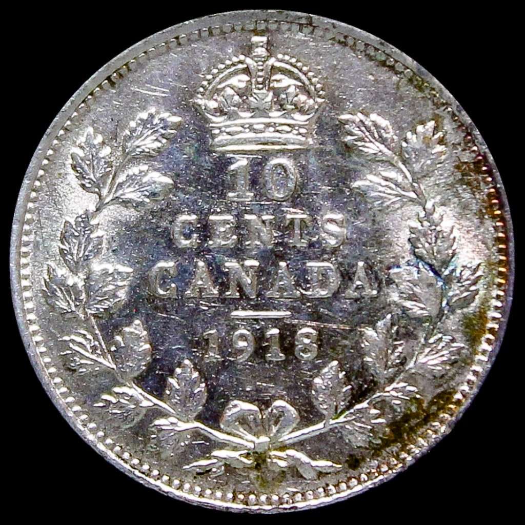 Type-Set-Addition:-1918-George-V-10-Cents