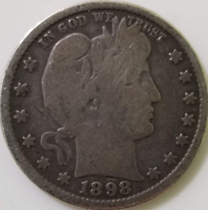 1898-Quarter-Found-In-Wild