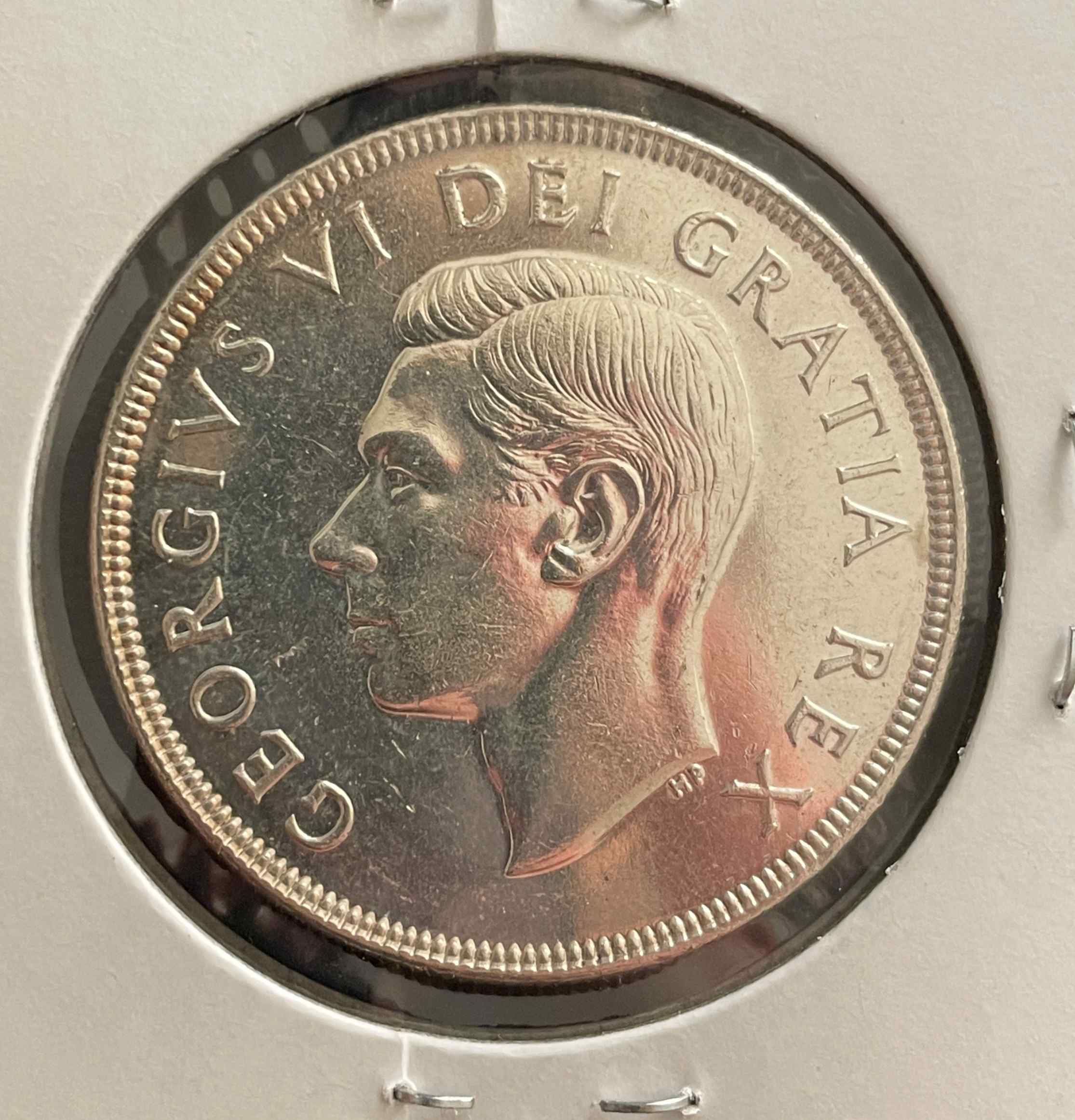 Canada-1950-Silver-Dollar---Ms,-But-How-Good?