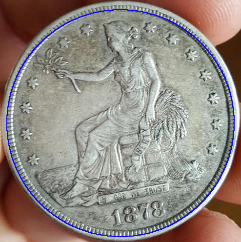 1878-S-Trade-Dollar-And-1853-Seated-Half-Dollar-For-Grading