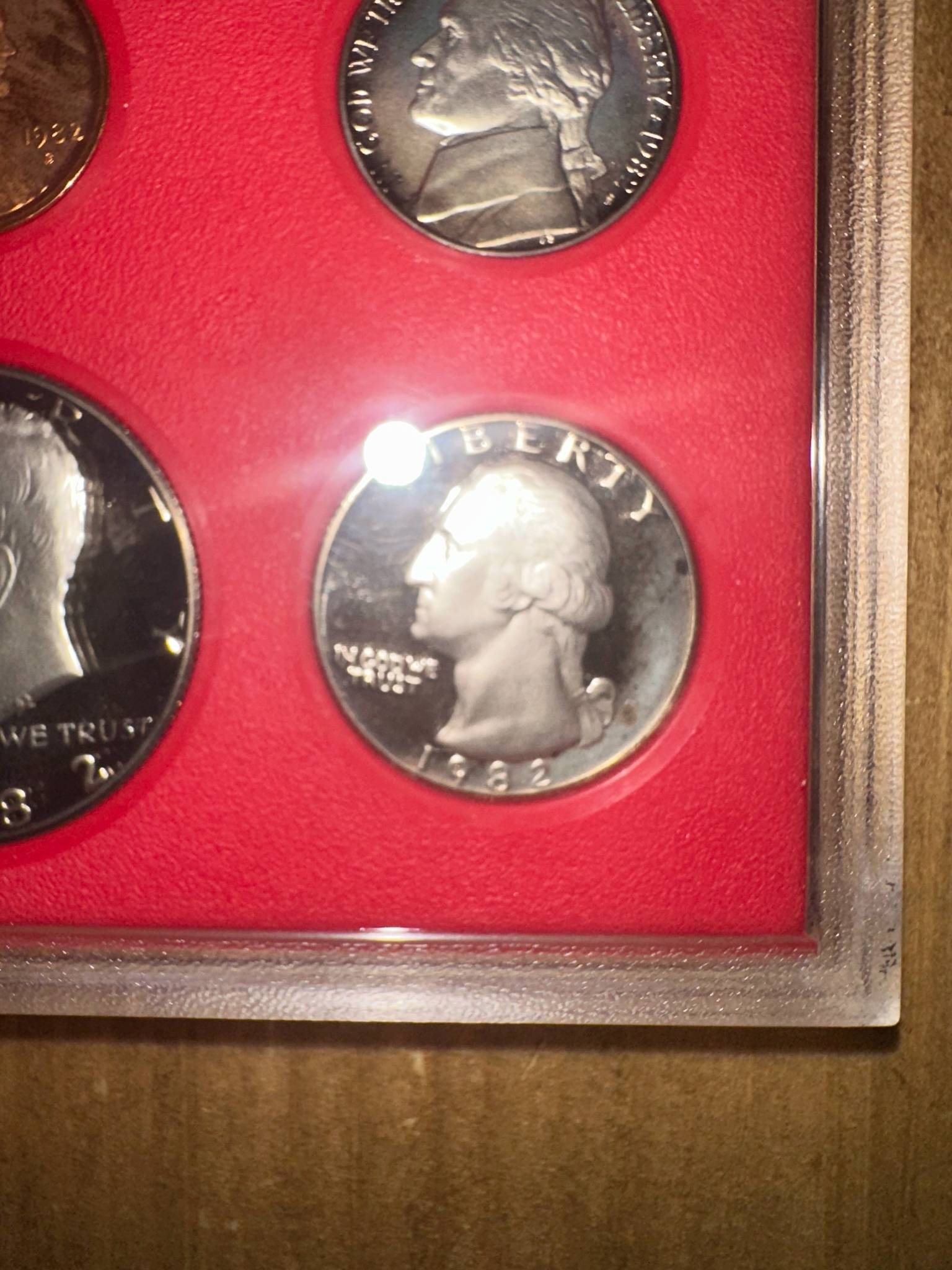 1982-Proof-Quarter-Blemished-Mint-Mark
