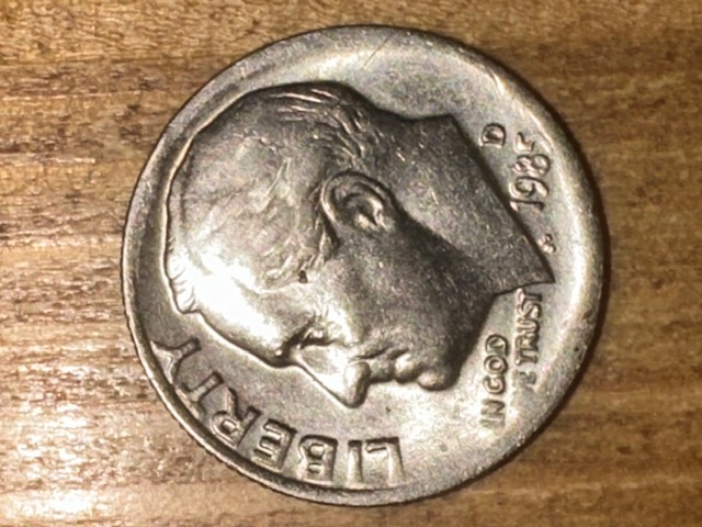1985-D-Dime-Weak-Strike-?