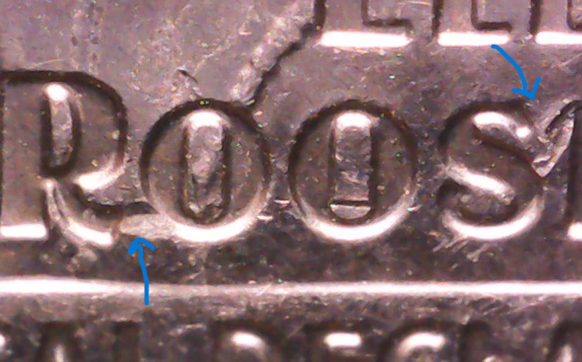 2023-P-Eleanor-Roosevelt-Quarter,-Die-Chip-In-The-