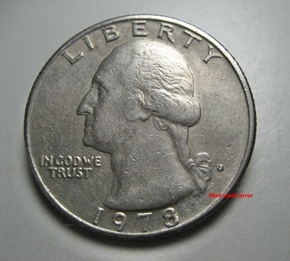 Penny-With-Interesting-Spots,-Other-Coins