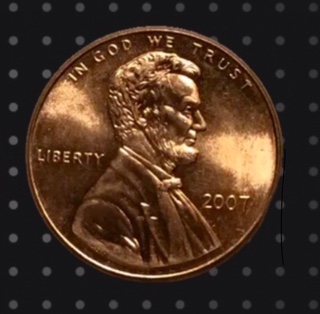 2007-Lincoln-Penny.-Looks-Like-A-Pac-Man-Ghost-On-Reverse.-Pareidolia?