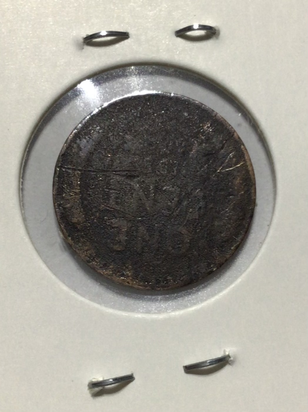 1943-Maybe-Copper-Penny?-Not-Stick-To-Magnet.-Weigh-2.02gm-Maybe-Because-Damage.-Suggestions?