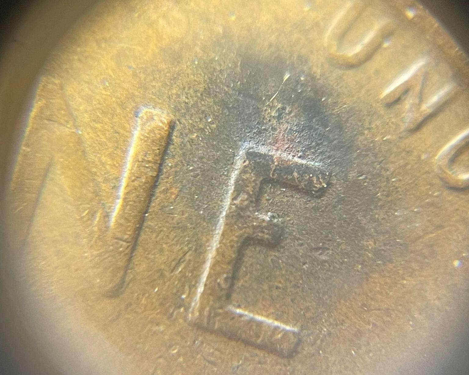 1957-Wheat-Penny-Occluded-Gas-Bubble?