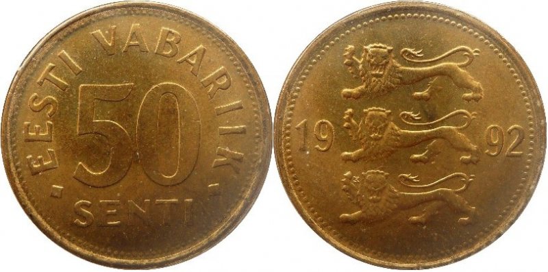 Four-Generations-Of-Modern-Coinage-Of-Estonia.