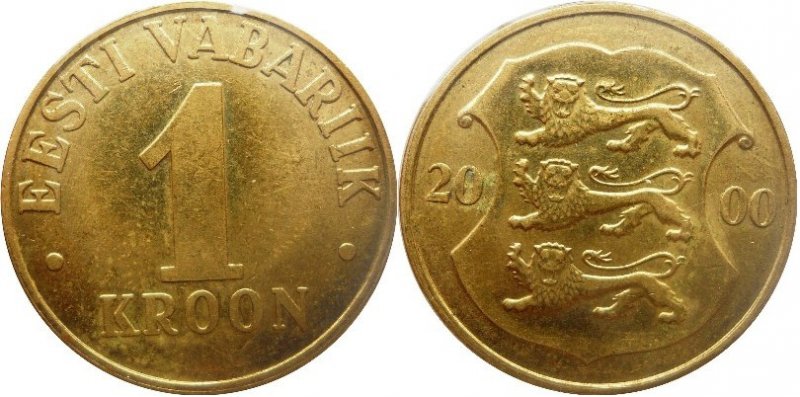 Four-Generations-Of-Modern-Coinage-Of-Estonia.