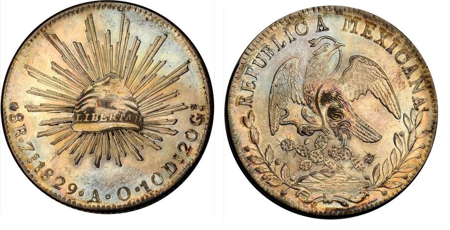 1866-CA-Jc-8-Reales-PCGS-Certified-XF