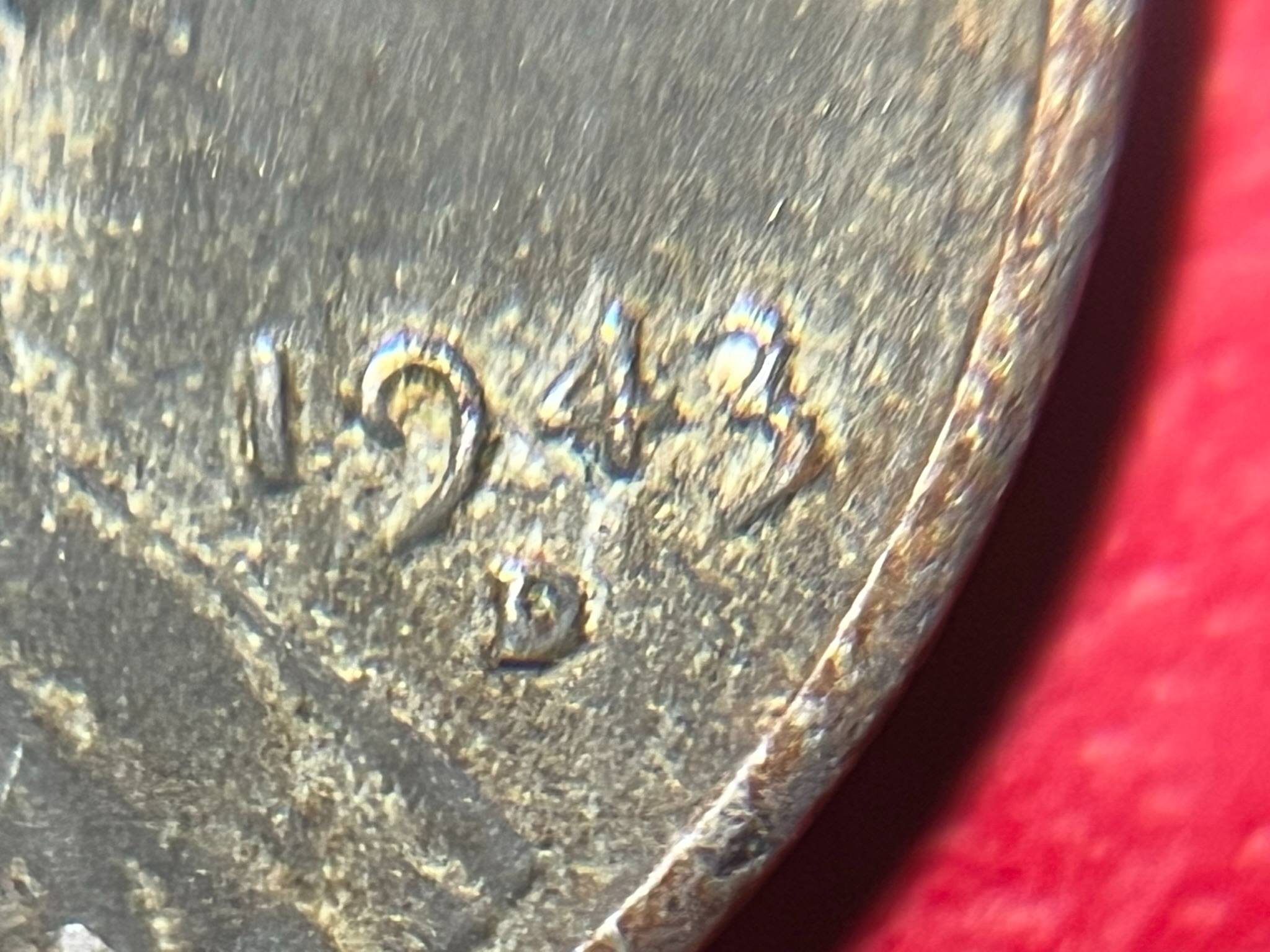 Lincoln-1943-D---Boldly-Double-Mintmarked?