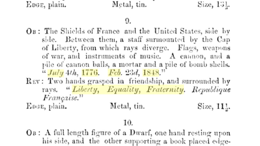 American-Medal-With-1848-Connection-To-France?-Id:-Republique-Francoises-#2514