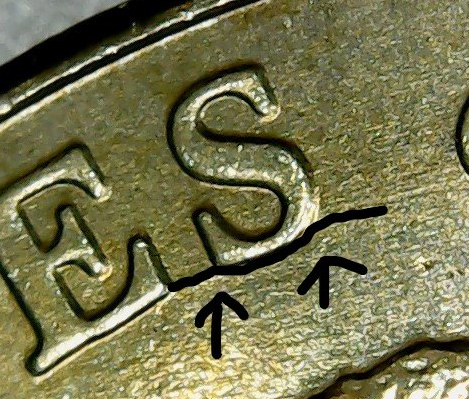 2005-Bison-Nickel-Die-Gouge-Or-Die-Crack?-Betw.es-Of-States-Pics-Of-2-Coins