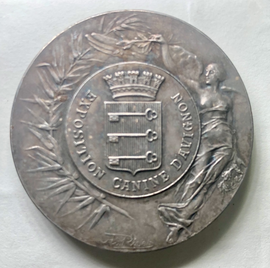 Post-Your-Coins/Medals/Tokens-With-A-Dog