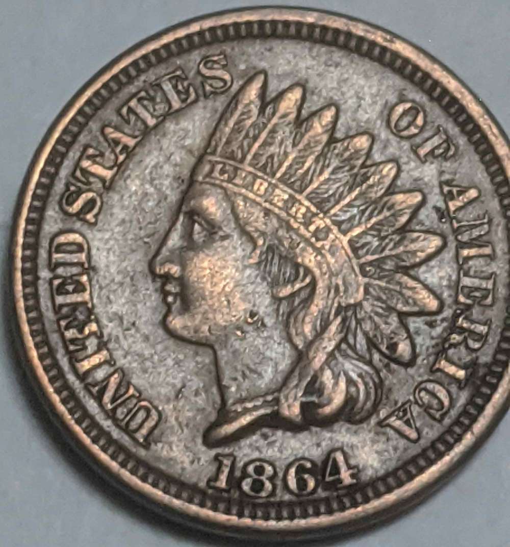 Possible-1864-Indian-Head-Cent-Variety---File-Lines?