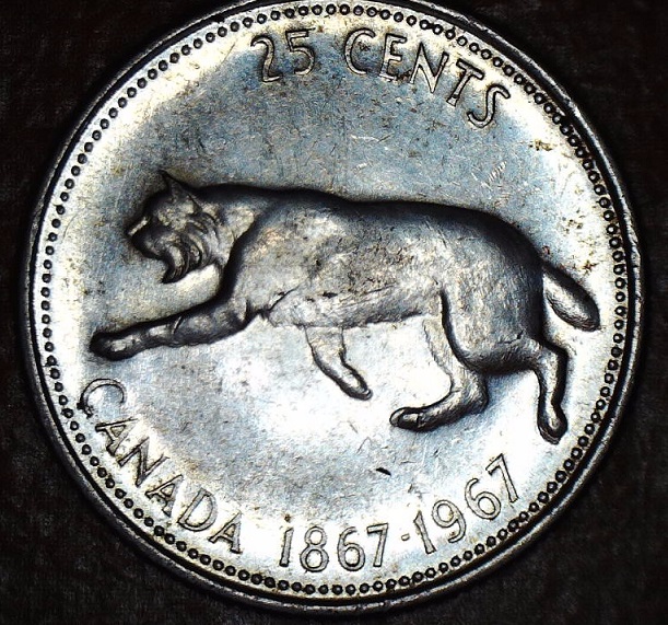 Canadian-1867-1967-Silver-Quarters