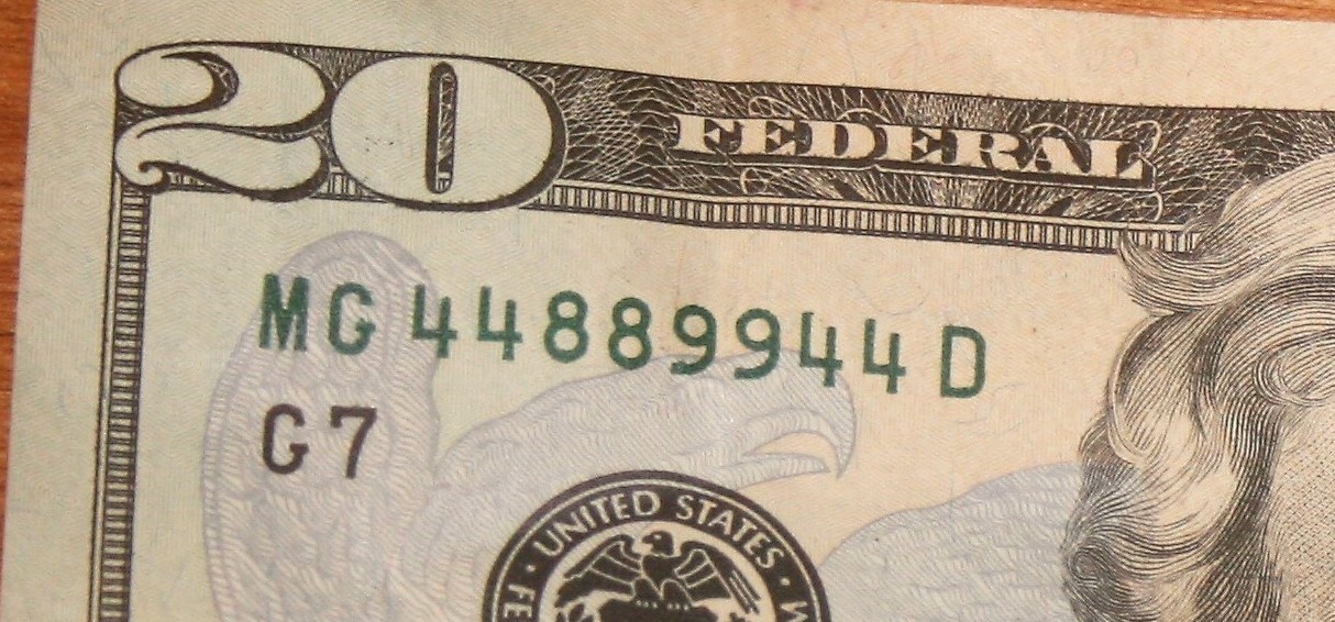20$-Note-Serial-Number.--Good-Or-Just-Spender?
