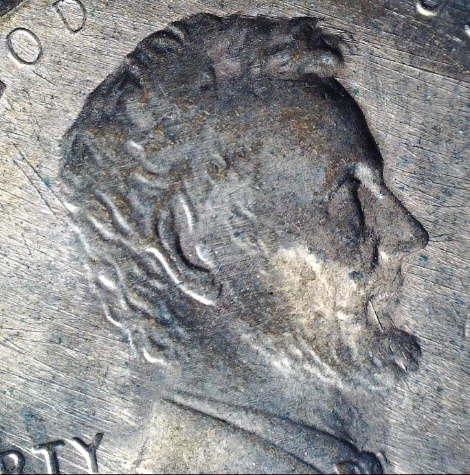 1988-Lincoln-Memorial-Cent---Cracked-And-Badly-Scratched-Die?