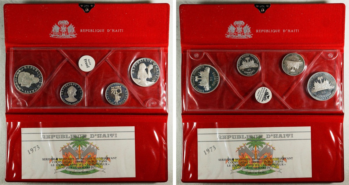 Haiti-1973-Mint-Sets-Struck-At-Royal-Canadian-Mint---Real-Or-Fake?
