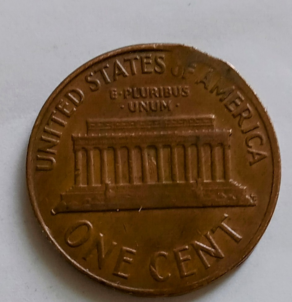 1964-D-Lincoln-Memorial-Cent-Possible-Rim-Error