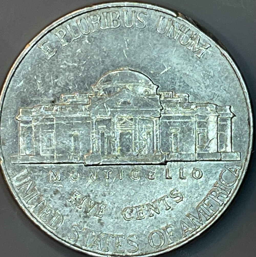1999-D-Jefferson-Nickel-With-Crack,-Mint-Or-PMD?