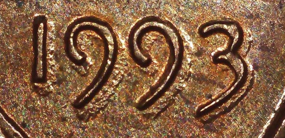 1993-Lincoln-Penny-With-Strange-Doubling-Obverse-And-Reverse