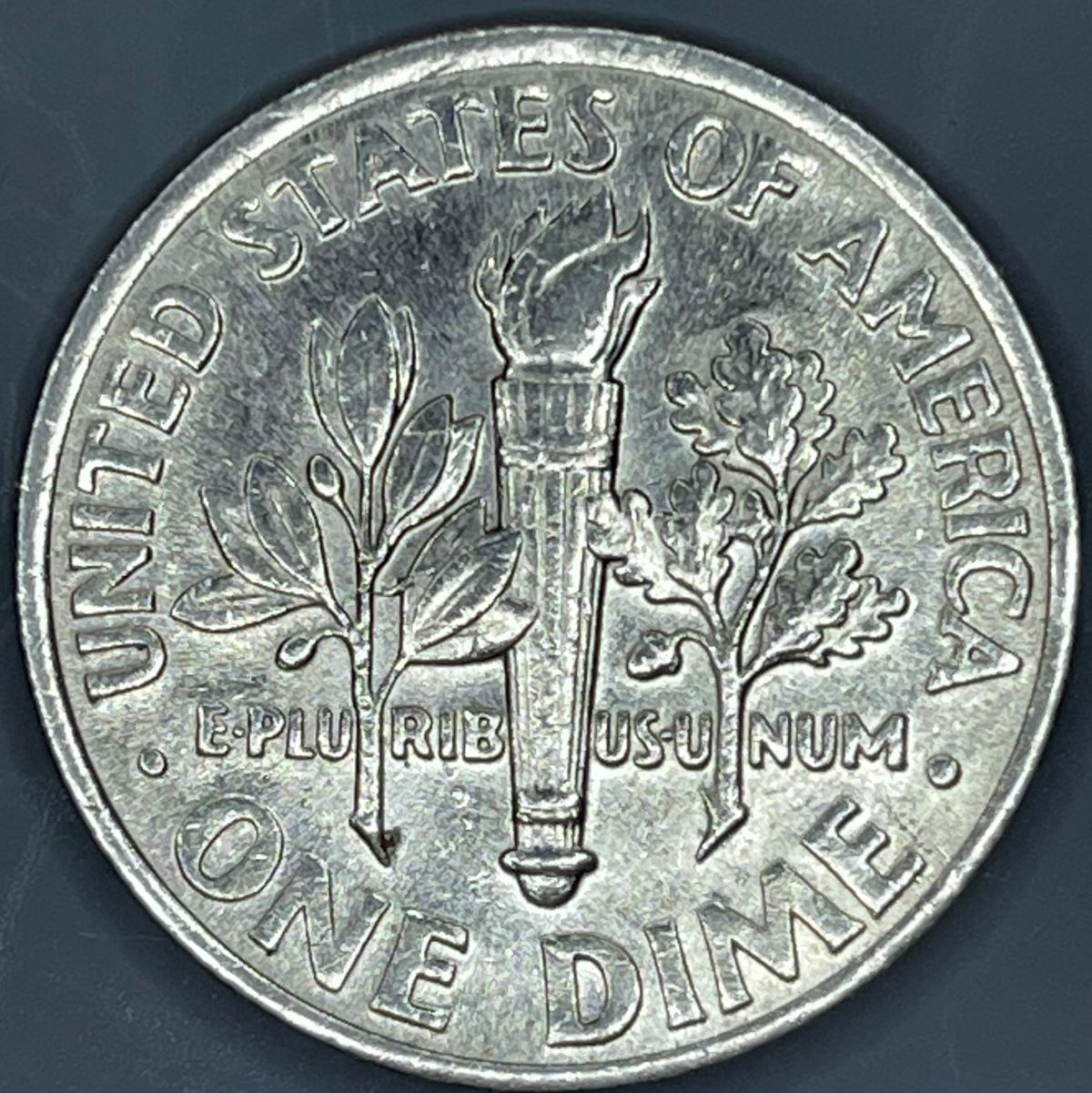 2000-P-Dime-With-Nice-Die-Crack-On-Reverse